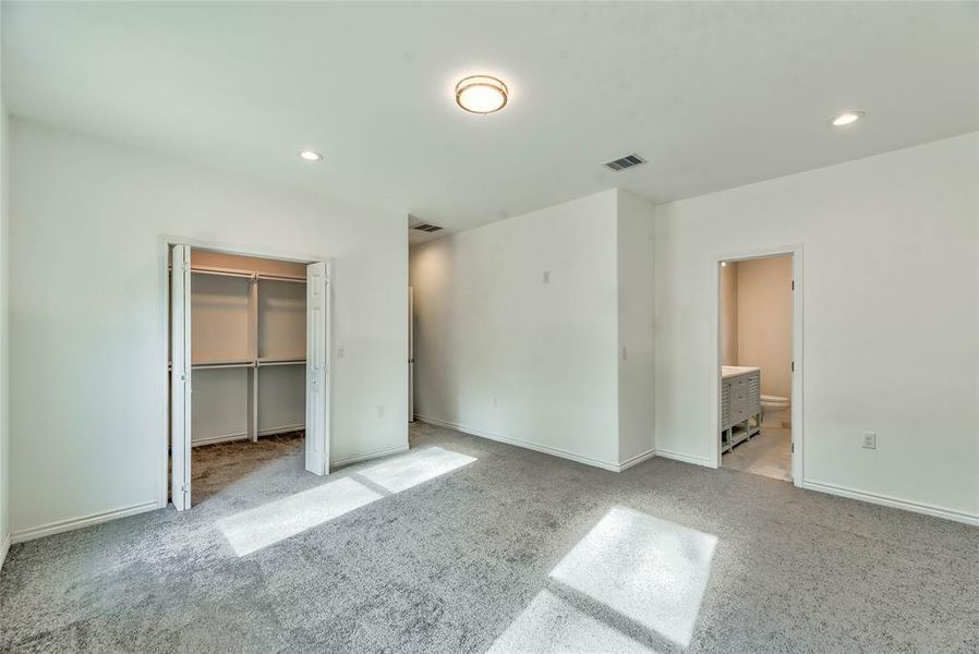 MASTER BEDROOM, WALK IN CLOSET WITH BUILT IN CABINETS MASTER BEDROOM, WALK IN CLOSET WITH BUILT IN CABINETS