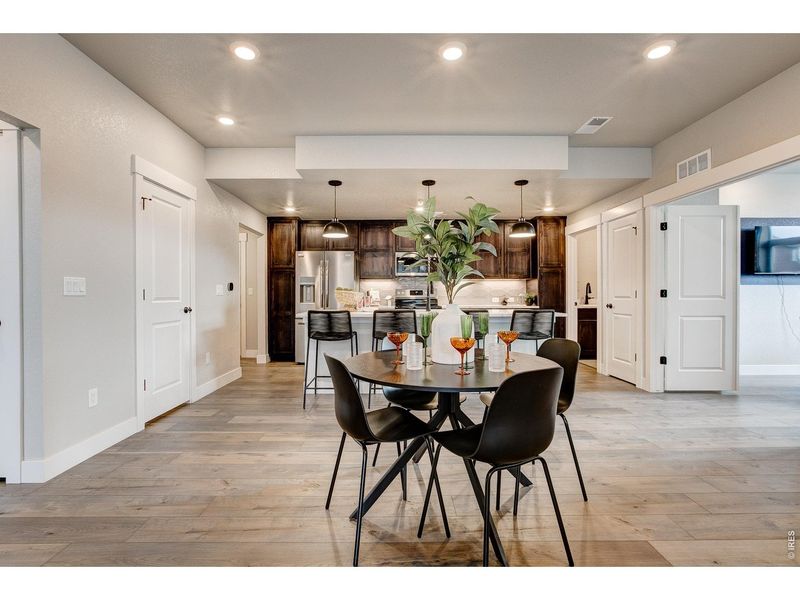 Furnished interior view inside a new home in , Loveland (Image 9).