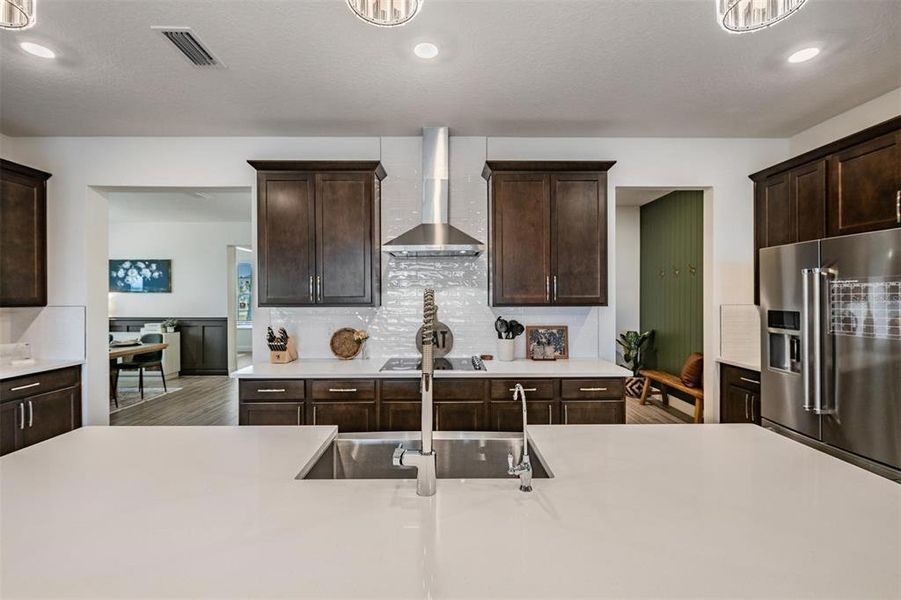 Furnished interior view inside a new home in , Parrish (Image 32).