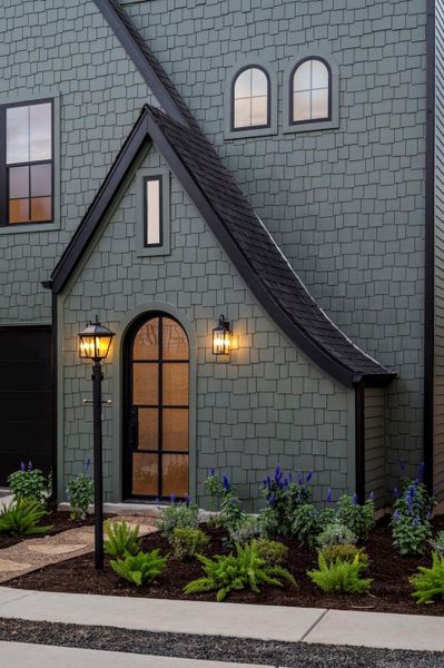 Exterior details and patio area of a home in , Austin (Image 3).