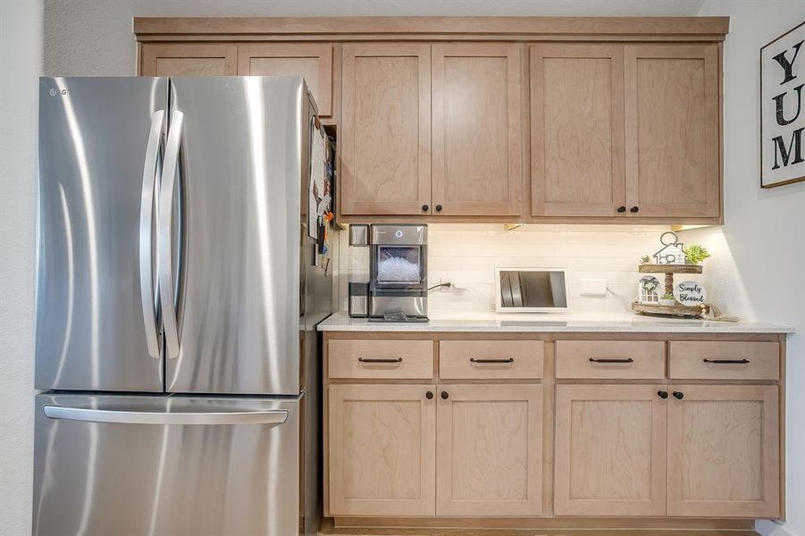 Close-up of interior finishes inside a home in Madero, Haslet (Image 18). Close-up of interior finishes inside a home in Madero, Haslet (Image 18).