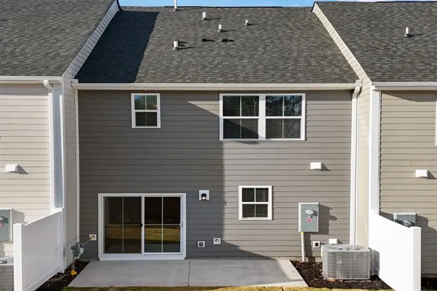 Exterior details and patio area of a home in Layton Hall, Mauldin (Image 2).