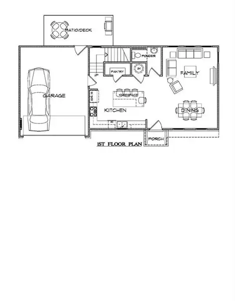 2D floor plan layout of this home in Parkside, Tucker, GA (Image 4).