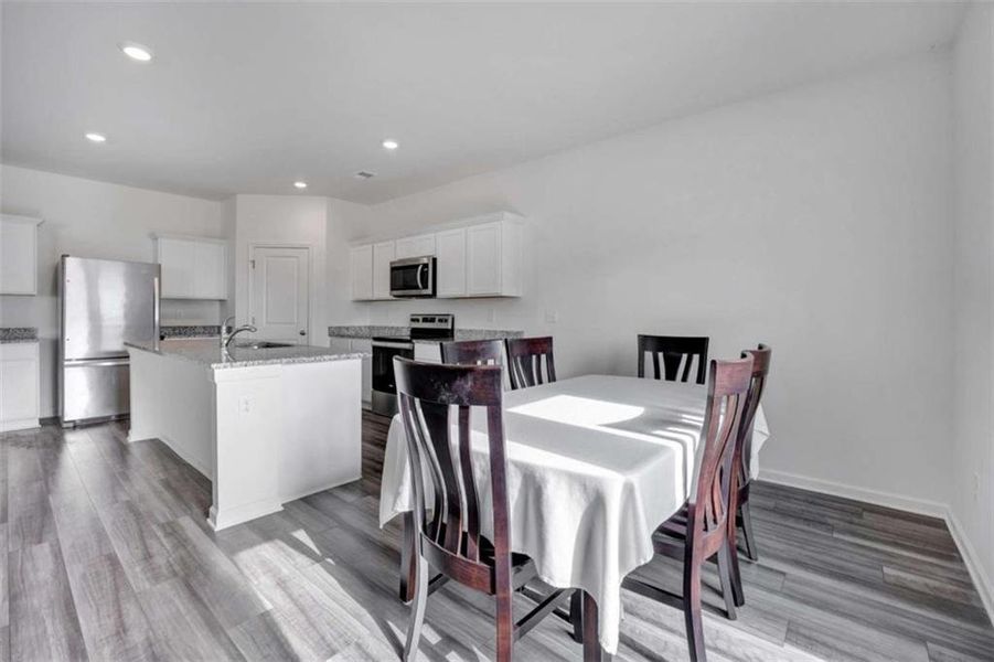 Furnished interior view inside a new home in , Covington (Image 8).