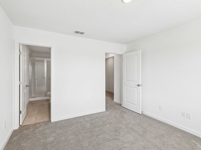 Spacious, unfurnished interior of a new home in The District at Oakleaf - The Commons, Middleburg (Image 10). Spacious, unfurnished interior of a new home in The District at Oakleaf - The Commons, Middleburg (Image 10).