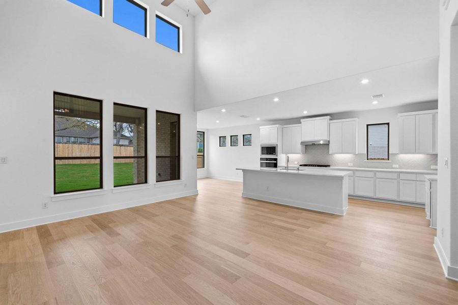 From Family Room to Open Concept Kitchen