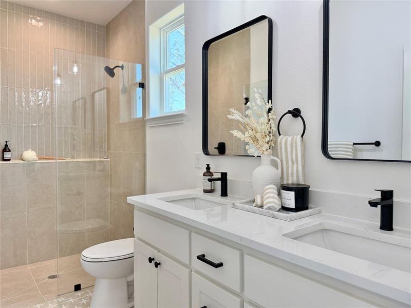 Furnished interior view inside a new home in , Granbury (Image 11). Furnished interior view inside a new home in , Granbury (Image 11).