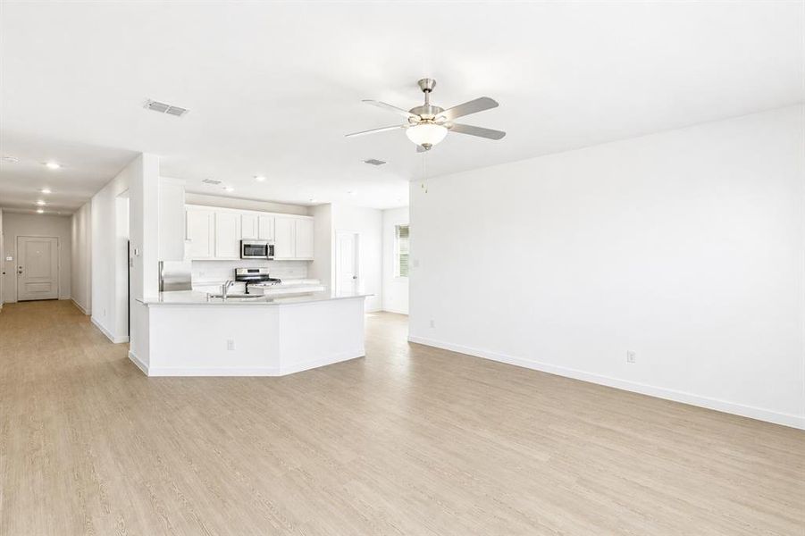 Open Living Floor Plan