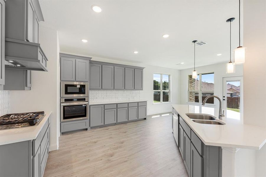 Furnished interior view inside a new home in Trees Farm, DeSoto (Image 13). Furnished interior view inside a new home in Trees Farm, DeSoto (Image 13).
