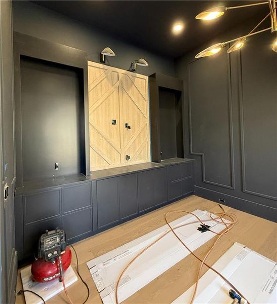 In-progress construction of a new home in , Flowery Branch, GA (Image 15).