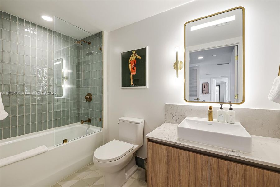 Furnished interior view inside a new home in , Miami (Image 7). Furnished interior view inside a new home in , Miami (Image 7).