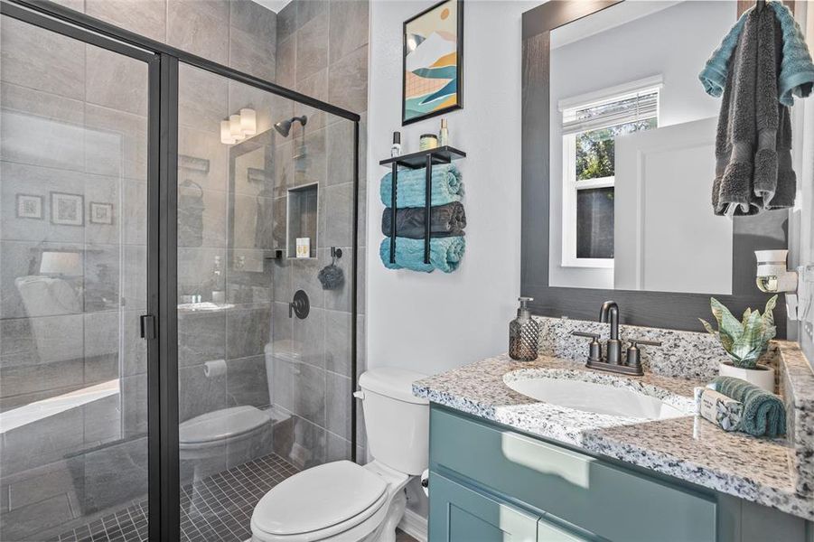 Furnished interior view inside a new home in , Sanford (Image 45).