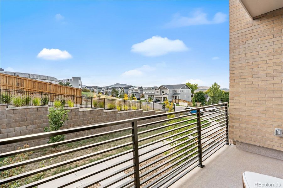 Exterior details and patio area of a home in , Littleton (Image 1).