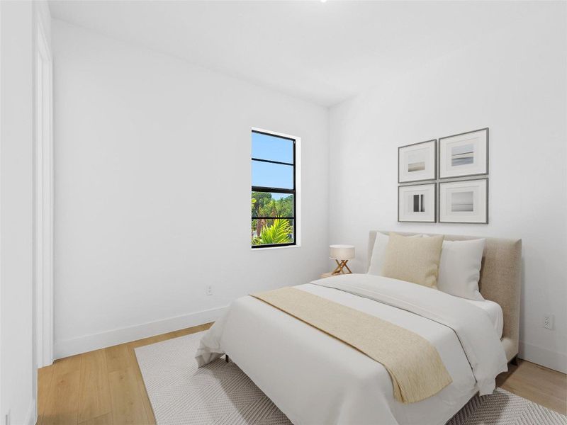 Second Bedroom with Walk-In Closet