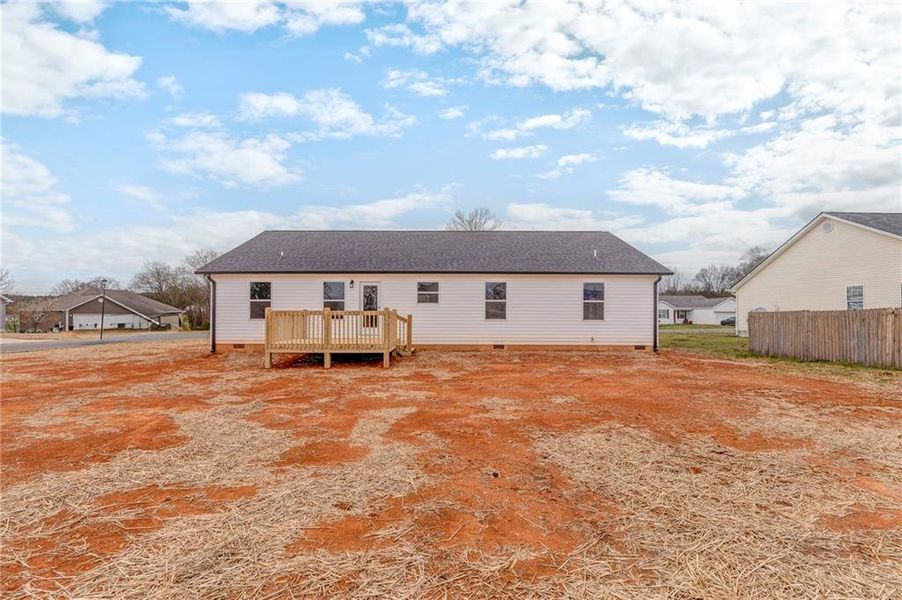 Exterior details and patio area of a home in , Eton (Image 30).