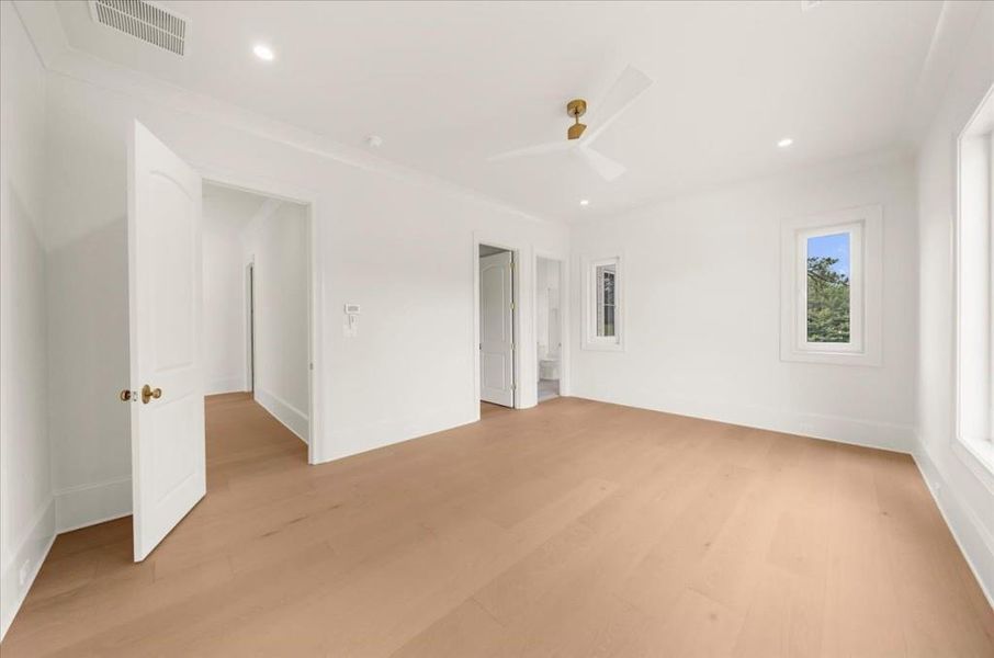 Spacious, unfurnished interior of a new home in , Canton (Image 65).