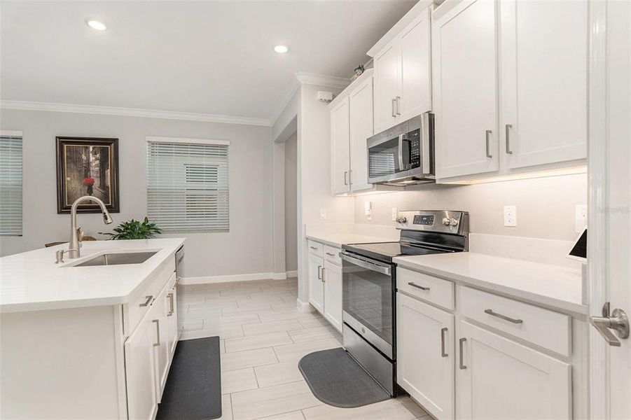 Furnished interior view inside a new home in Angeline Active Adult: Active Adult Manors, Land O' Lakes (Image 12).