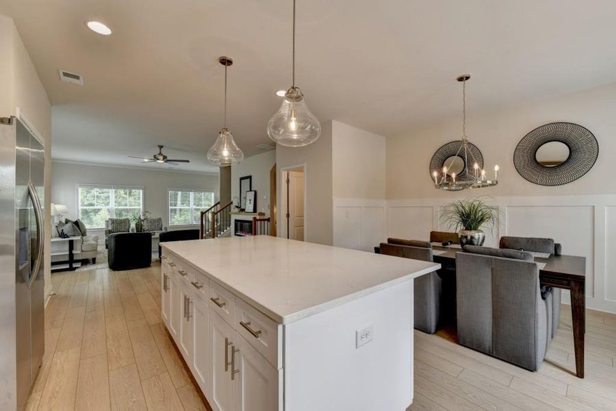 Furnished interior view inside a new home in Magnolia Grove, Mableton (Image 8). Furnished interior view inside a new home in Magnolia Grove, Mableton (Image 8).