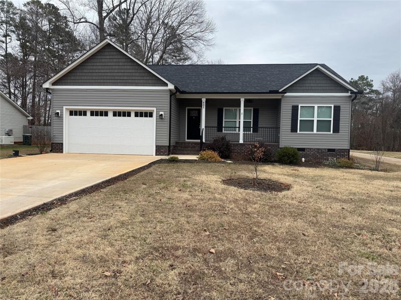Front exterior of a new home in , Salisbury, NC, highlighting curb appeal (Image 17).
