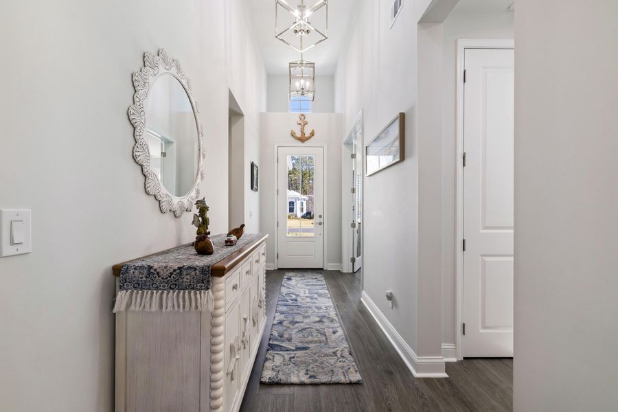 Furnished interior view inside a new home in , Hardeeville (Image 29).