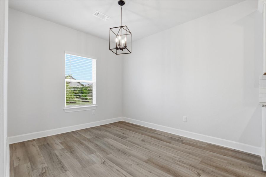 Spacious, unfurnished interior of a new home in Whisper Valley, Manor (Image 27).