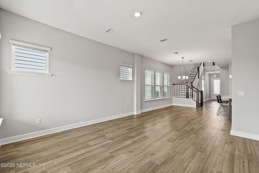 Spacious, unfurnished interior of a new home in Granville at eTown 38', Jacksonville (Image 21).