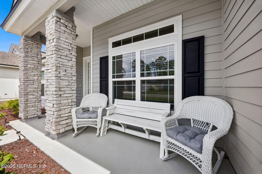 Exterior details and patio area of a home in , Yulee (Image 3). Exterior details and patio area of a home in , Yulee (Image 3).