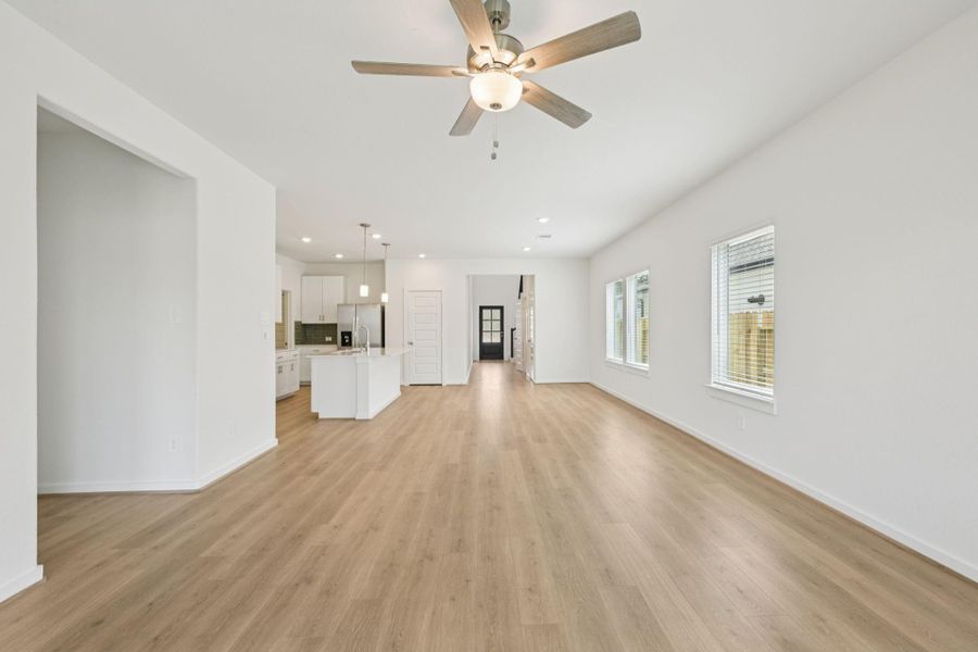 Spacious, unfurnished interior of a new home in Pine Lake Cove - Traditional Series, Montgomery (Image 31).