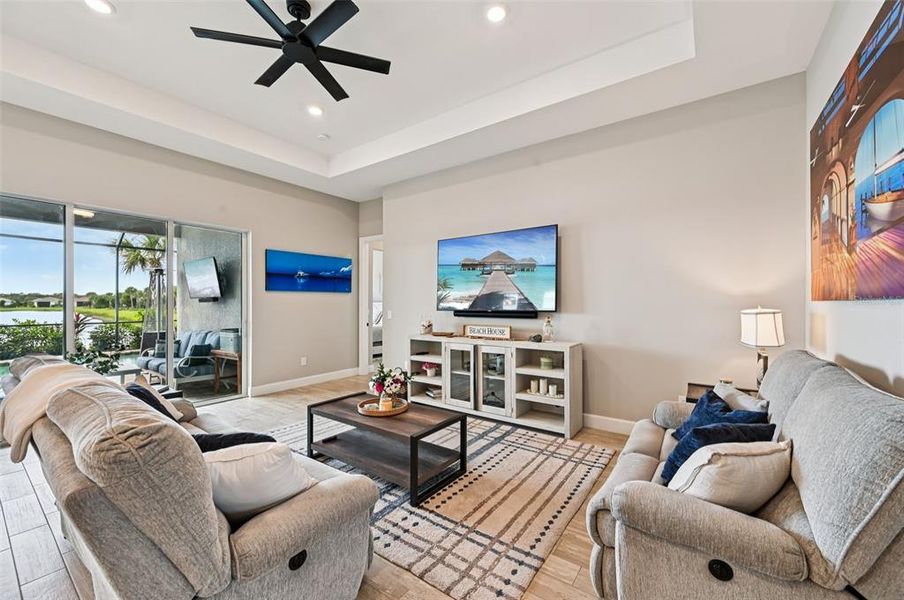 Furnished interior view inside a new home in , Englewood (Image 23).