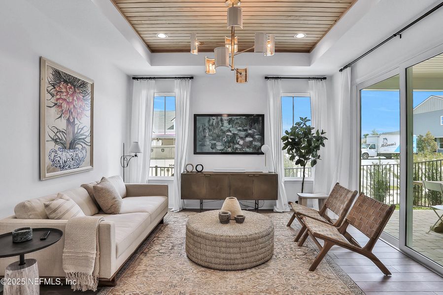 Furnished interior view inside a new home in , Ponte Vedra (Image 43). Furnished interior view inside a new home in , Ponte Vedra (Image 43).