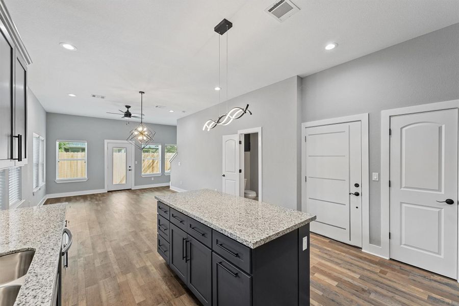 Furnished interior view inside a new home in , Houston (Image 10). Furnished interior view inside a new home in , Houston (Image 10).