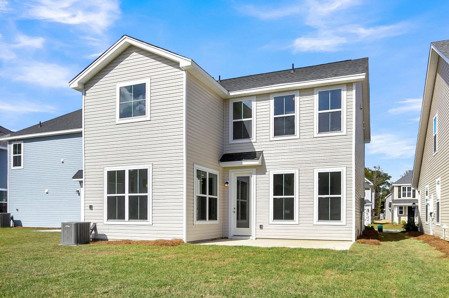Exterior details and patio area of a home in Wildcat Chase, Summerville (Image 2).