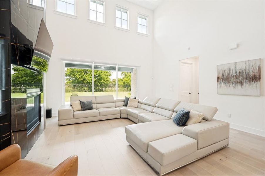 Furnished interior view inside a new home in , Frisco (Image 7).