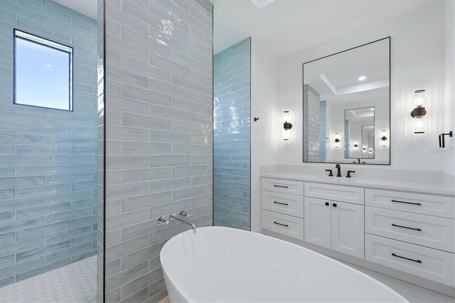 Furnished interior view inside a new home in , Rotonda West (Image 11).