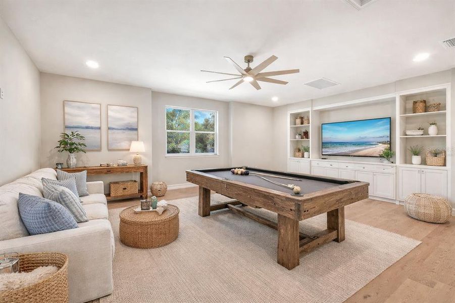 Furnished interior view inside a new home in , Sarasota (Image 9).
