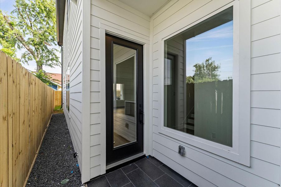Exterior details and patio area of a home in , Houston (Image 25). Exterior details and patio area of a home in , Houston (Image 25).