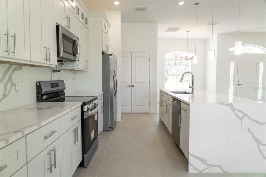 Furnished interior view inside a new home in , Ocala (Image 8).