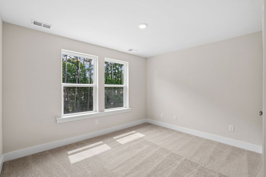 Representative unfurnished interior of a home built from the The Sullivan by David Weekley Homes in Crosscreek Walk – Overlook, Charleston (Image 8).