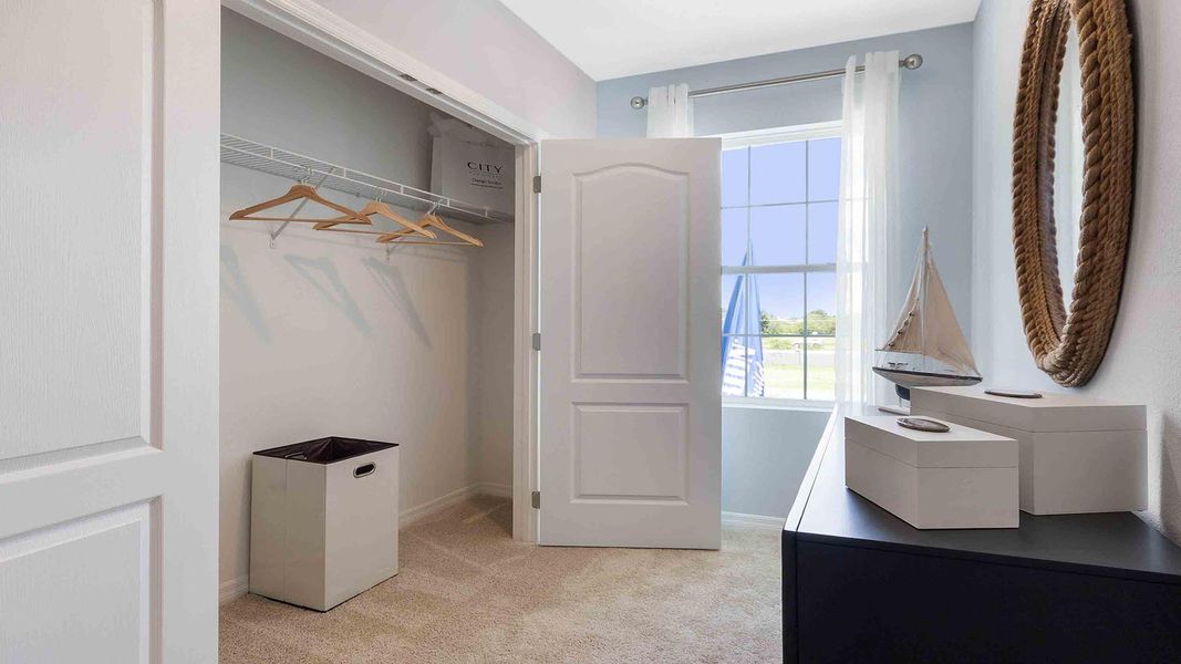 Furnished interior view inside a new home in Preston Cove, St. Cloud (Image 23).