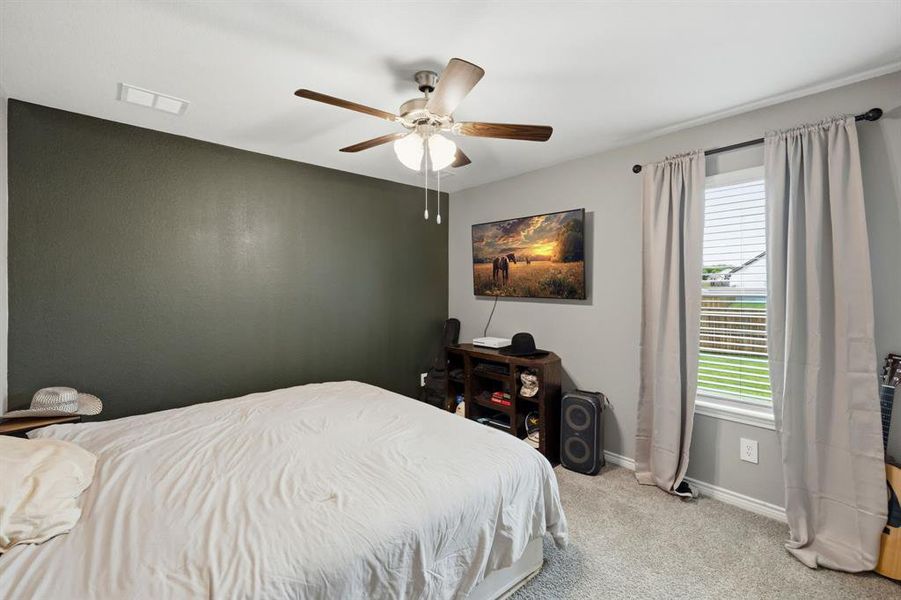 Furnished interior view inside a new home in , Fate (Image 24).