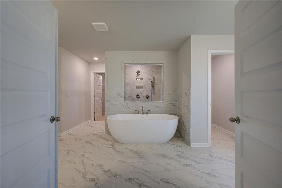 Furnished interior view inside a new home in Riverbend Overlook, Fayetteville (Image 8).
