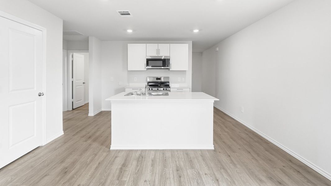 Representative furnished interior of a home built from the Barton by D.R. Horton in The Hills of Sherman, Sherman (Image 5).