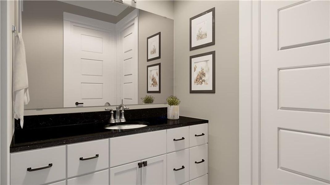 Furnished interior view inside a new home in , Ellijay (Image 15).