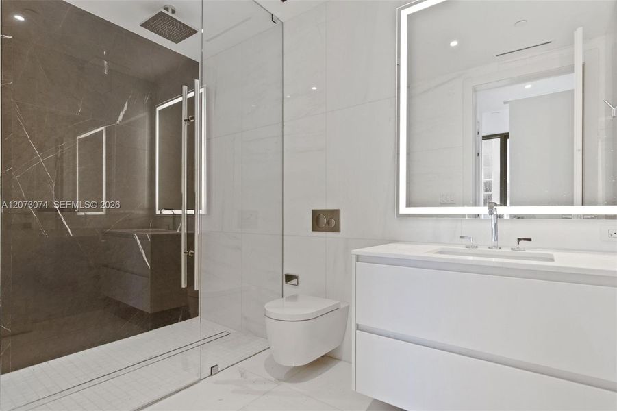Furnished interior view inside a new home in , Miami (Image 4).