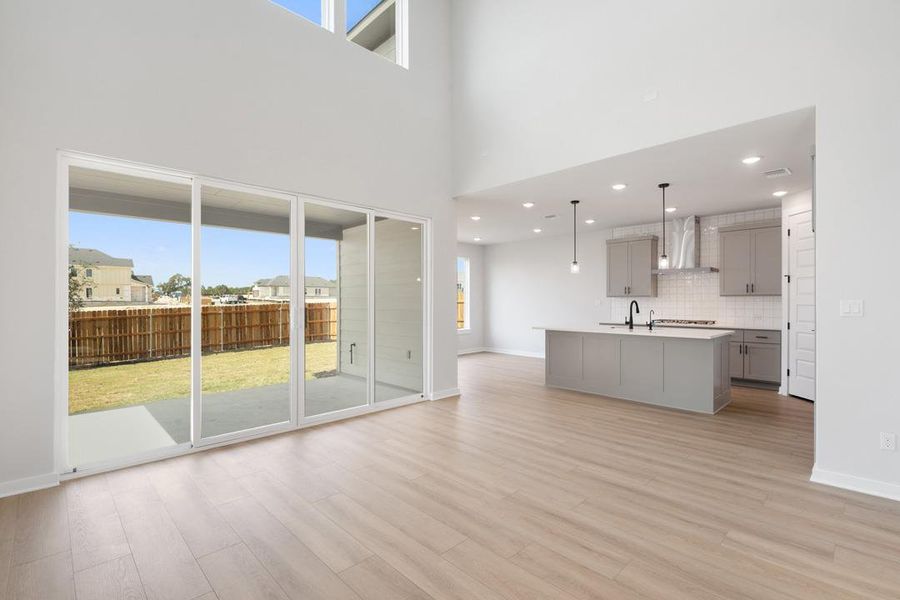 Spacious, unfurnished interior of a new home in Terrace Collection at Heritage, Dripping Springs (Image 32). Spacious, unfurnished interior of a new home in Terrace Collection at Heritage, Dripping Springs (Image 32).