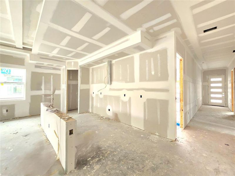 In-progress construction of a new home in , Tampa, FL (Image 28).