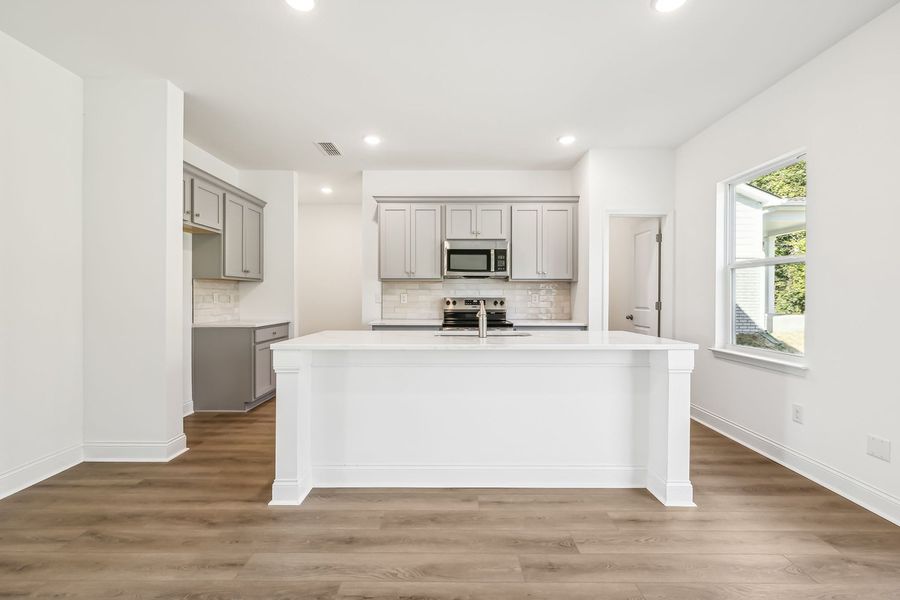 Representative furnished interior of a home built from the Westmore by Ashton Woods in Cades Bluff, Lebanon (Image 3).