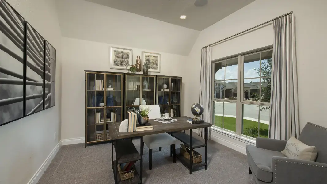 Furnished interior view inside a new home in Silo Mills, Cleburne (Image 108). Furnished interior view inside a new home in Silo Mills, Cleburne (Image 108).