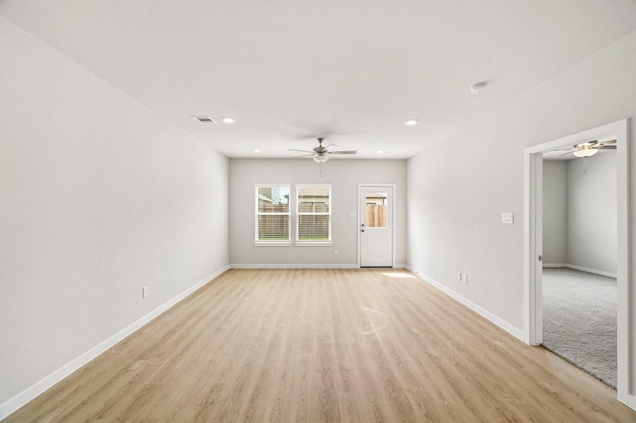 Spacious, unfurnished interior of a new home in Barrett Crossing, Crosby (Image 14). Spacious, unfurnished interior of a new home in Barrett Crossing, Crosby (Image 14).