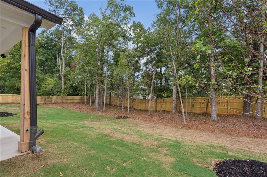 Exterior details and patio area of a home in , Smyrna (Image 21). Exterior details and patio area of a home in , Smyrna (Image 21).
